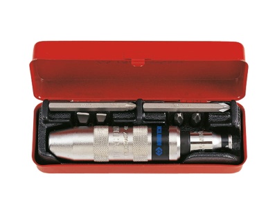 WKRĘTAK UDAROWY + BITY 5/16'' 8cz. King Tony 4108FR
