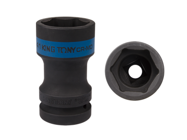 NASADKA DŁUGA UDAROWA 1" 41mm x 21mm x 87mm, 6-kąt, DO OSI TYLNEJ King Tony 85452141M