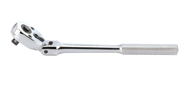 GRZECHOTKA Z PRZYCISKIEM 1/2'' ŁAMANA 32 ZĘBY 300mm UCHWYT MOLETOWANY King Tony 4781-12F