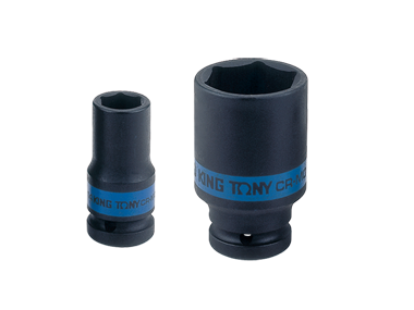 NASADKA KRÓTKA UDAROWA CIENKOŚCIENNA 3/4'' 24mm x 60mm, 6-kąt King Tony 683524M