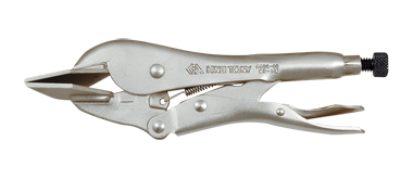 SZCZYPCE ZACISKOWE PŁASKIE, BLACHARSKIE TYPU "MORS", 200mm King Tony 6605-08