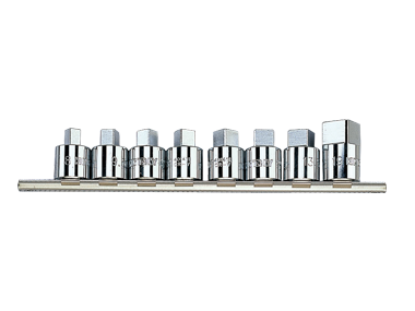 ZESTAW NASADEK TRZPIENIOWYCH 1/2'' 8 cz. KWADRAT 8 - 19mm SZYNA, King Tony 4118MR