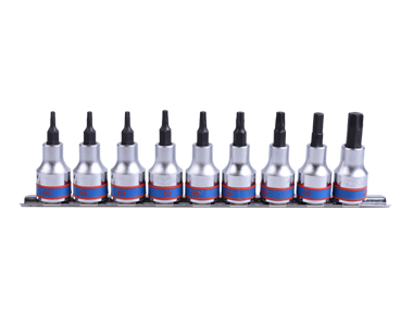 ZESTAW NASADEK TORX 3/8'' 9cz. T10 - T50 King Tony 3109PR8