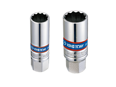 NASADKA DO ŚWIEC 3/8'' 16mm x 65mm 6-kąt. WKŁADKA GUMOWA King Tony 363516