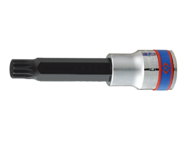 NASADKA DŁUGA 1/2'' Z KOŃCÓWKĄ SPLINE M12 x 80 mm King Tony 403612