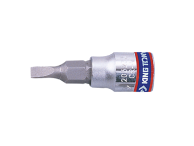 NASADKA 1/4'' Z KOŃCÓWKĄ PŁASKĄ 6,5 x 1,2 x 37mm King Tony 203265