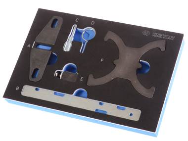 ZESTAW DO SYNCHRONIZACJI ROZRZĄDU (FORD)do silników benz.Duratec 1,6Ti-VCT 16v z podwójnym wałkiem rozrządu King Tony 9AT1406E