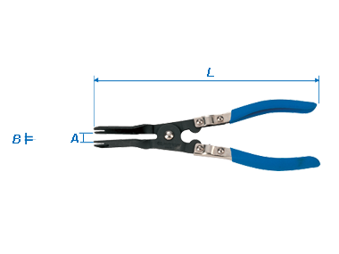 SZCZYPCE DO LINKI HAMULCA RĘCZNEGO 230mm King Tony 9BC11