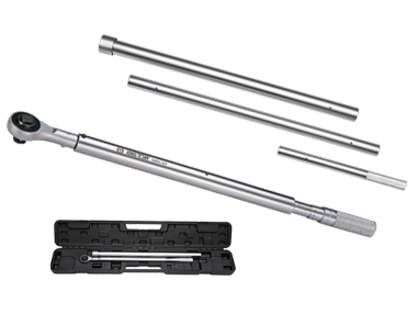 KLUCZ DYNAMOMETRYCZNY 1", 500 - 2500 Nm, MOLETOWANY UCHWYT King Tony 34862-3FF