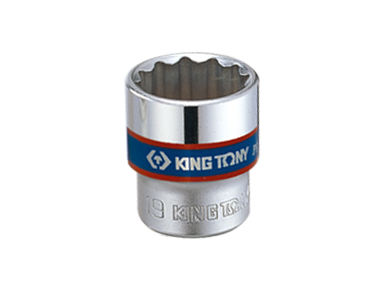 NASADKA KRÓTKA 3/8'' 10mm x 27mm, 12-kąt. King Tony 333010M
