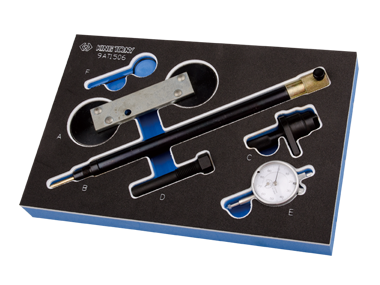 ZESTAW DO USTAWIANIA ROZRZĄDU (AUDI/SKODA/VW/SEAT) do silników benzynowych łańcuchowych 1.2/1.4/1.6 FSi King Tony 9AT1506E