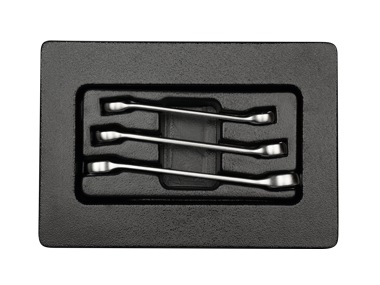 ZESTAW KLUCZY DO PRZEWODÓW HAMULCOWYCH 3cz. 10 - 17mm, WKŁAD DO WÓZKA King Tony 9-1303MR