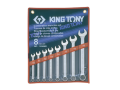 ZESTAW KLUCZY PŁASKO-OCZKOWYCH 8cz. 10 -22mm King Tony 1208MR