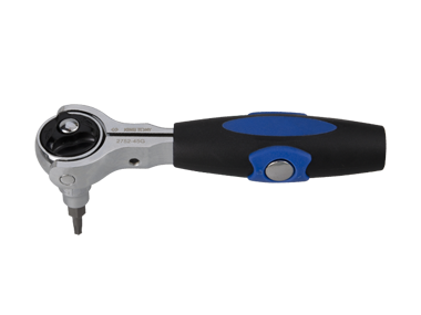 GRZECHOTKA 1/4" Z RUCHOMĄ GŁOWICĄ 72 ZĘBY King Tony 2752-45G