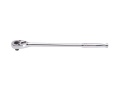 GRZECHOTKA Z PRZYCISKIEM 1/2'' 32 ZĘBY 250mm UCHWYT POLEROWANY King Tony 4762-10P
