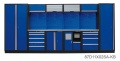 MEBLE WARSZTATOWE ZESTAW NR 2 niebieskie KING TONY 87D11X02SA-KB