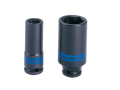 NASADKA DŁUGA UDAROWA 1/2'' 33mm x 80mm, 6-kąt King Tony 443533M
