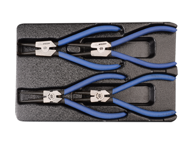 ZESTAW SZCZYPIEC DO PIERŚCIENI SEGERA 4 SZT., WKŁAD DO WÓZKA King Tony 9-42114GP