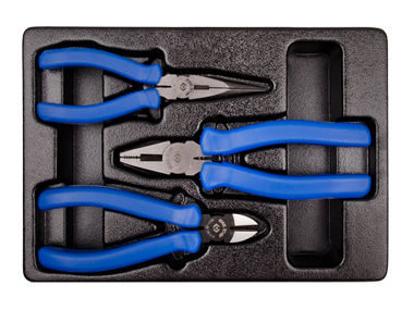 ZESTAW SZCZYPIEC 6111-07 + 6211-06 + 6311-06, WKŁAD DO WÓZKA King Tony 9-40103GP