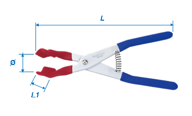 SZCZYPCE DO PRZEWODÓW ŚWIEC ZAPŁONOWYCH King Tony 9DB201