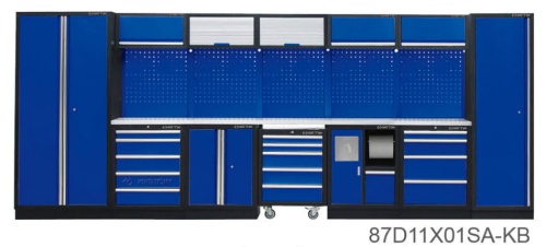 MEBLE WARSZTATOWE ZESTAW NR 1 niebieskie KING TONY 87D11X01SA-KB