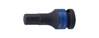 NASADKA KRÓTKA UDAROWA Z KOŃCÓWKĄ HEX 1/2'' 7mm x 60mm King Tony 405507M