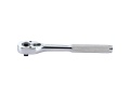 GRZECHOTKA Z PRZYCISKIEM 3/8'' 32 ZĘBY 200mm UCHWYT MOLETOWANY King Tony 3761-08F