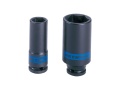 NASADKA DŁUGA UDAROWA 1/2'' 33mm x 80mm, 6-kąt King Tony 443533M