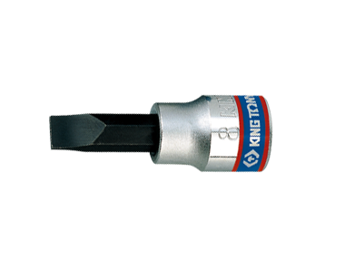 NASADKA 3/8'' Z KOŃCÓWKĄ PŁASKĄ 10,0 x 1,6 x 50mm King Tony 302210