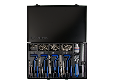 ZESTAW DO NAPRAWY GWINTÓW M5 - M10 Z AKCESORIAMI, 119 SZT. King Tony 11311MQ