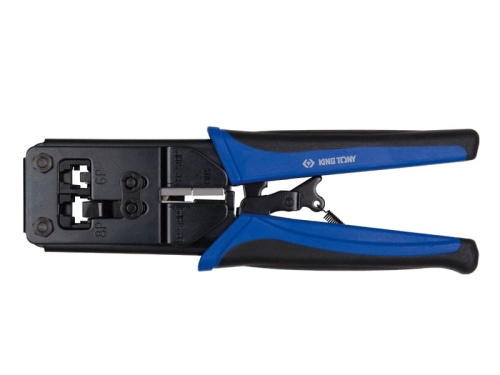 ZACISKARKA Z REGULACJĄ DO KABLI SIECIOWYCH King Tony 67F1-08