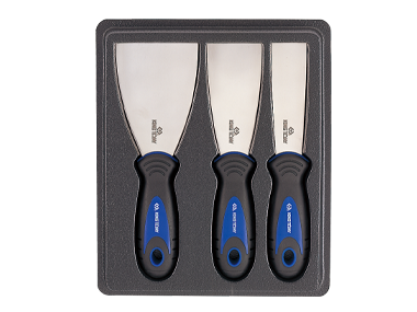 ZESTAW SZPACHLI ZE STALI NIERDZEWNEJ, 3 SZT. King Tony 9CJ013