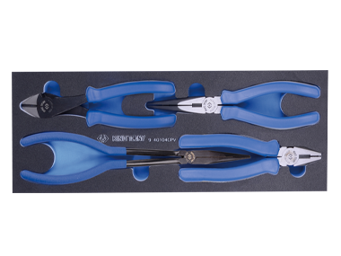 ZESTAW SZCZYPIEC 6111-06 + 6231-07 + 6311-08 + 6319-11C, WKŁAD Z PIANKI, DO WÓZKA King Tony 9-40104GPV