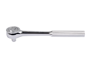 GRZECHOTKA 3/8'' 45 ZĘBÓW 203mm UCHWYT MOLETOWANY King Tony 3725-08F