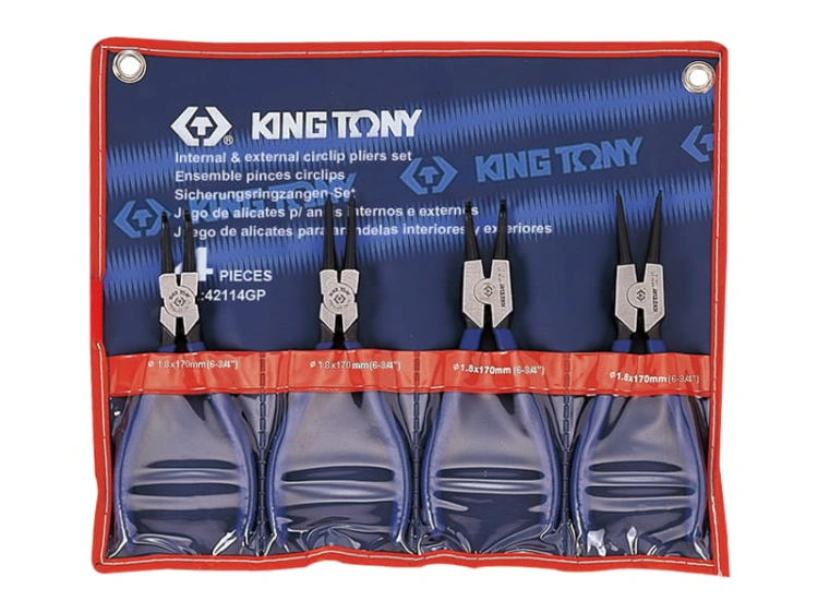 KOMPLET SZCZYPIEC DO PIERŚCIENI SEGERA 4 SZT. King Tony 42114GP